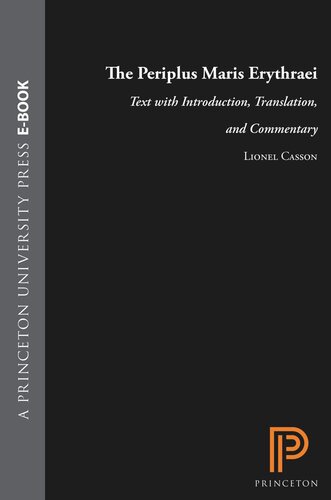 The Periplus Maris Erythraei: Text with Introduction, Translation, and Commentary