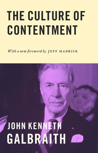 The Culture of Contentment