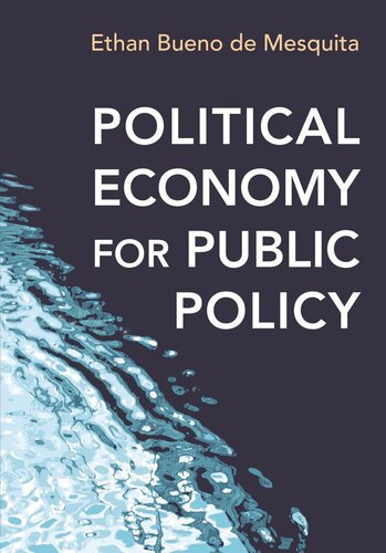 Political Economy for Public Policy