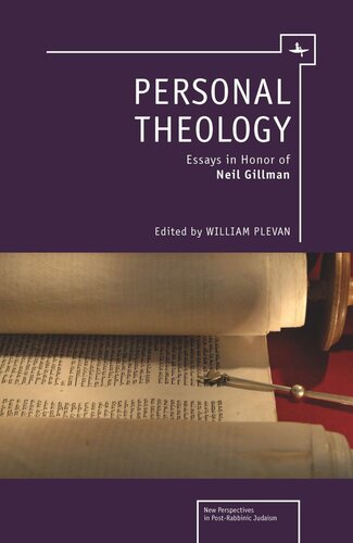 Personal Theology: Essays in Honor of Neil Gillman