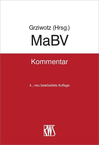 MaBV: Makler- und Bauträgerverordnung