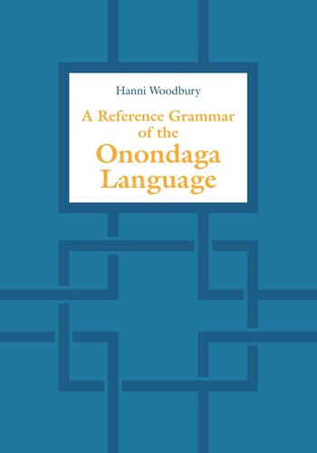 A Reference Grammar of the Onondaga Language