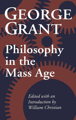 Philosophy in the Mass Age