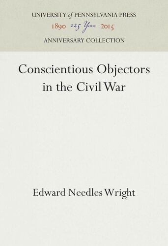 Conscientious Objectors in the Civil War