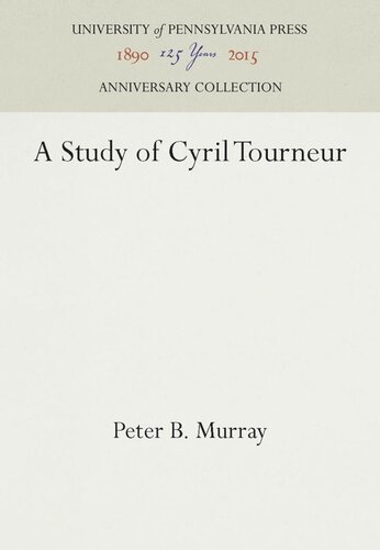 A Study of Cyril Tourneur