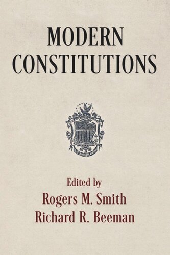 Modern Constitutions