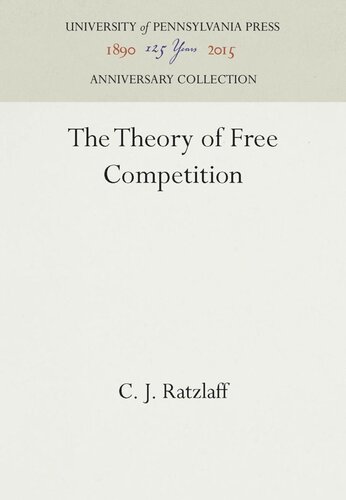 The Theory of Free Competition