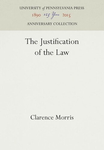 The Justification of the Law