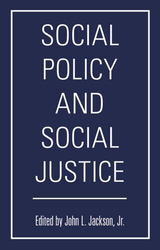 Social Policy and Social Justice