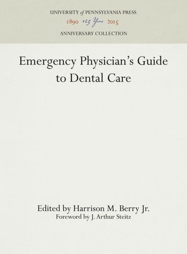 Emergency Physician's Guide to Dental Care