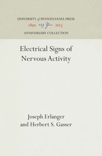 Electrical Signs of Nervous Activity