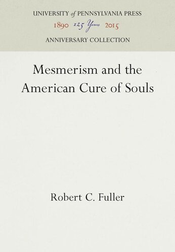 Mesmerism and the American Cure of Souls