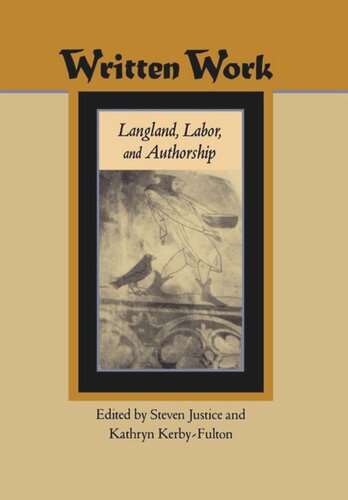 Written Work: Langland, Labor, and Authorship