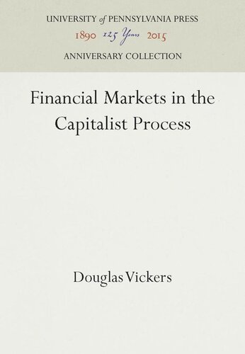 Financial Markets in the Capitalist Process