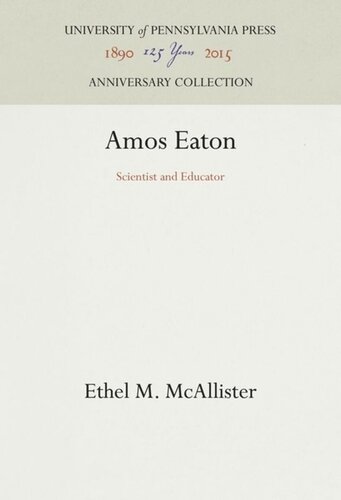 Amos Eaton: Scientist and Educator