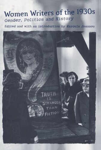 Women Writers of the 1930s: Gender, Politics and History