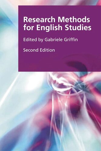 Research Methods for English Studies