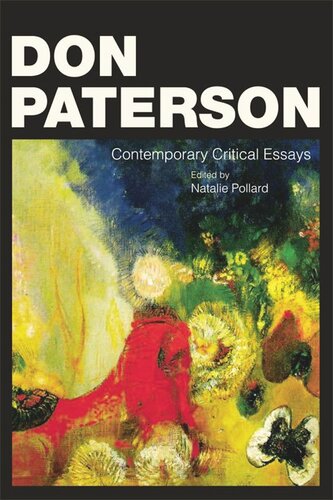 Don Paterson: Contemporary Critical Essays