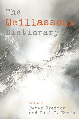 The Meillassoux Dictionary