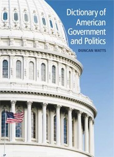 Dictionary of American Government and Politics