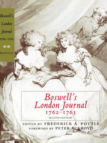 Boswell's London Journal, 1762–1763