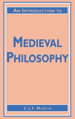 An Introduction to Medieval Philosophy