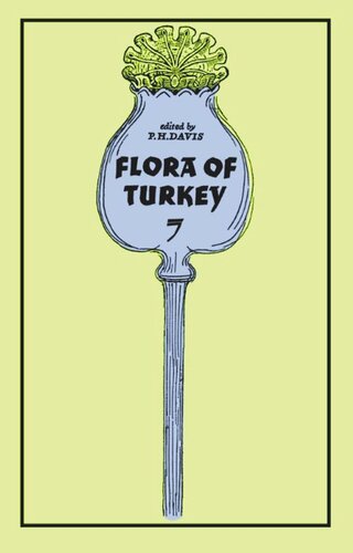 Flora of Turkey, Volume 7