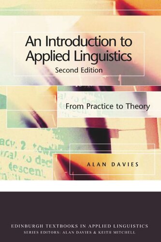 An Introduction to Applied Linguistics: From Practice to Theory