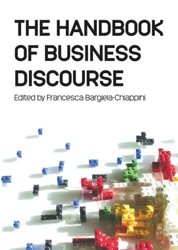 The Handbook of Business Discourse