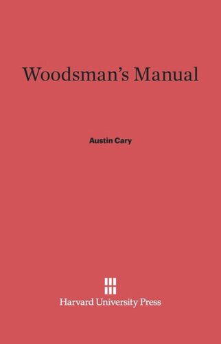 Woodsman's Manual