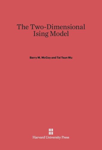 The Two-Dimensional Ising Model