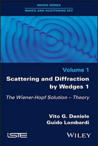 Scattering and Diffraction by Wedges 1: The Wiener-Hopf Solution - Theory