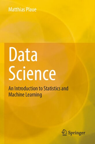 Data Science: An Introduction to Statistics and Machine Learning