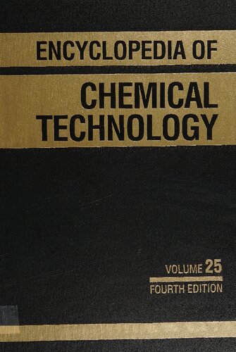 Encyclopedia of Chemical Technology