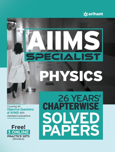 AIIMS Specialist-Physics(26 Years' Chapterwise Solved Papers)