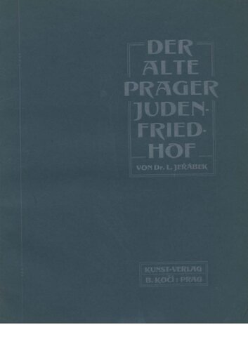 Der alte Prager Judenfriedhof