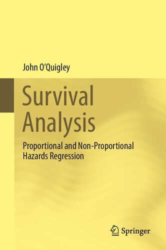 Survival Analysis: Proportional and Non-Proportional Hazards Regression (Springer the Data Sciences)