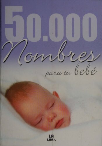 50 000 nombres para tu bebé