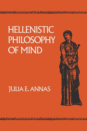 Hellenistic Philosophy of Mind