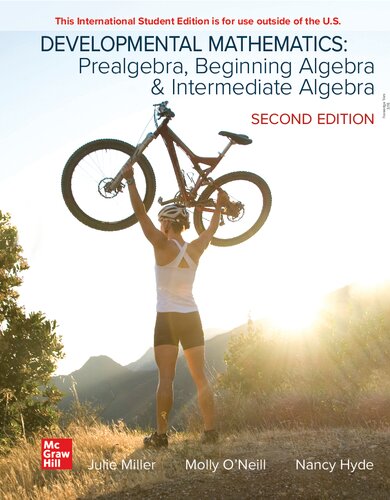 ISE Developmental Mathematics: Prealgebra, Beginning Algebra, & Intermediate Algebra