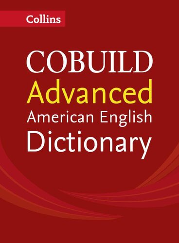 Collins COBUILD Advanced American English Dictionary