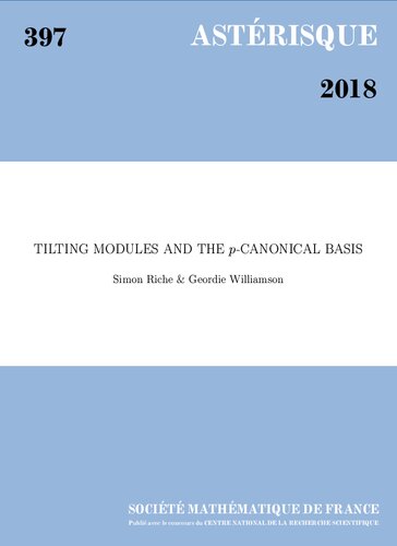 Tilting Modules and the p-canonical Basis