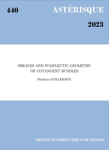 Sheaves and symplectic geometry of cotangent bundles