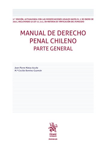 Manual de Derecho Penal Chileno Parte General