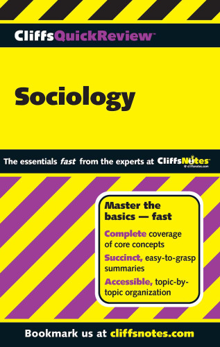 Sociology (Cliffs Quick Review)