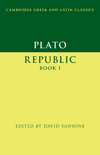 Plato: Republic Book I