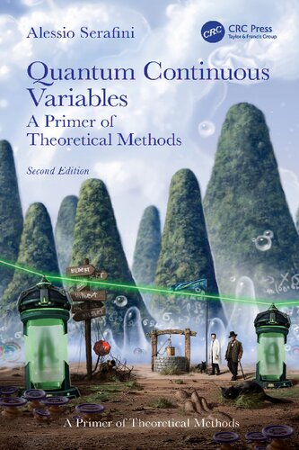 Quantum Continuous Variables. A Primer of Theoretical Methods