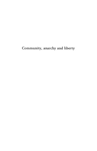 Community, Anarchy and Liberty