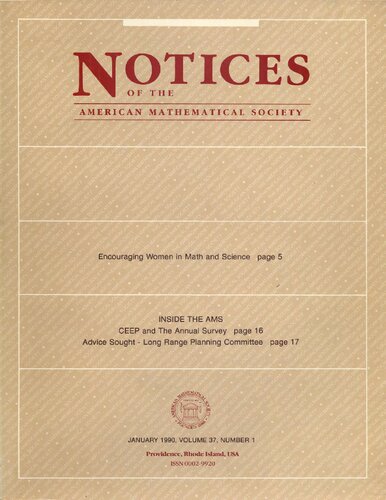 Notices of the American Mathematical Society