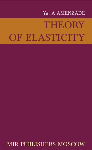 Theory of Elasticity